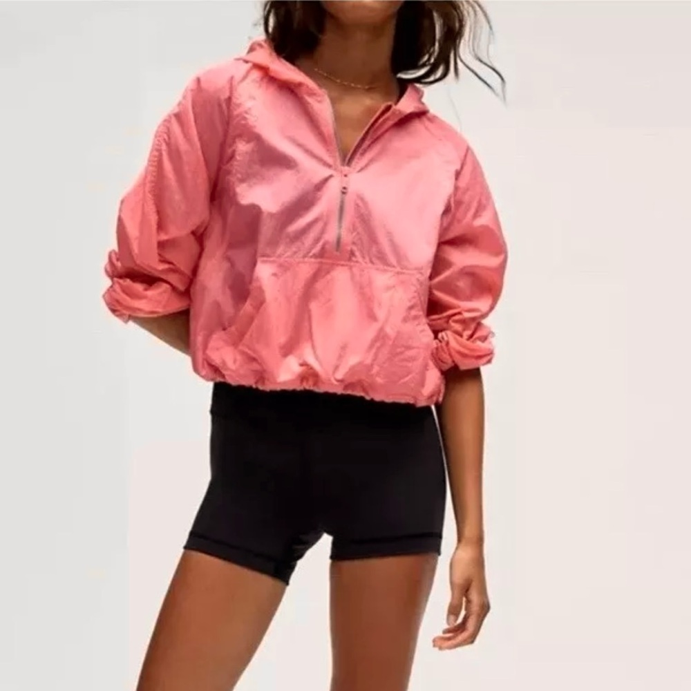 Lululemon Scuba Cropped Anorak - size 4